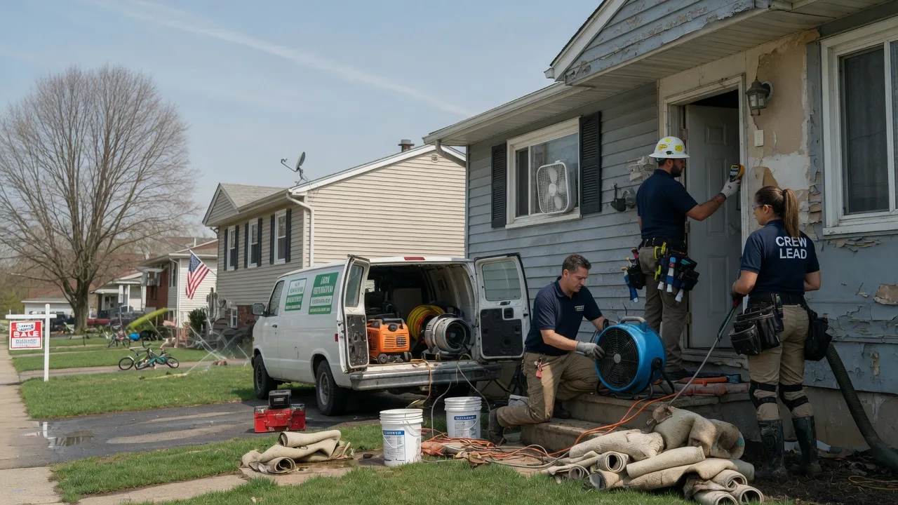 Flood Cleanup in Lebanon, OH near me